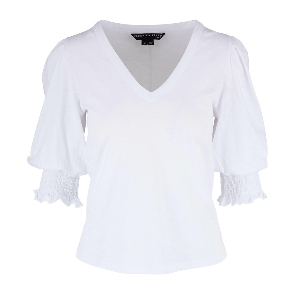 Veronica Beard Jacie White Tee